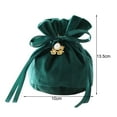 thumbnail image 6 of Mightlink Candy Bag with Faux Pearl Creative Drawstring Christmas Wedding Jewelry Gift Storage Velvet Pouch for Birthday, 6 of 7