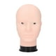 thumbnail image 2 of Cabeza De Maniquí, Cabeza De Práctica De Entrenamiento De Maquillaje, Cabeza De Maniquí Calva Masculina Con Interfaz De Soporte Universal Para Exhibir Pelucas, Sombreros,, 2 of 7