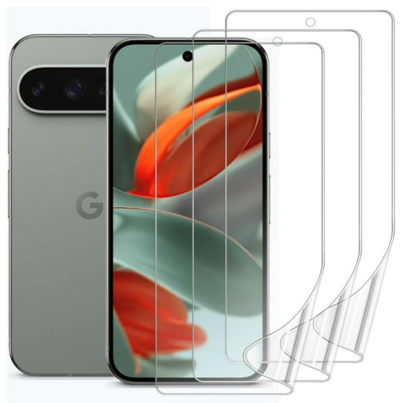 3 Sets Hydrogel Film for Google Pixel 10 / 10 Pro Screen Protector & Back Film, Soft EPU Screen Protector Full Covered,High Definition, Scratch Self Recovery for Google Pixel 10 / 10 Pro,Clear