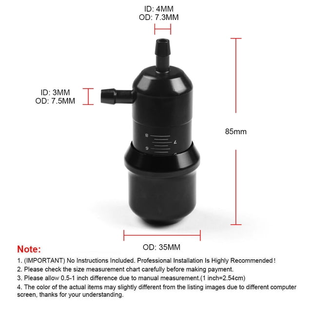 Car Truck Adjustable Manual Boost Controller Kit 60psi Turbo Valve Universal Blk