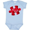 thumbnail image 3 of Inktastic Autism Awareness Be Kind Red Puzzle Piece Boys or Girls Baby Bodysuit, 3 of 5
