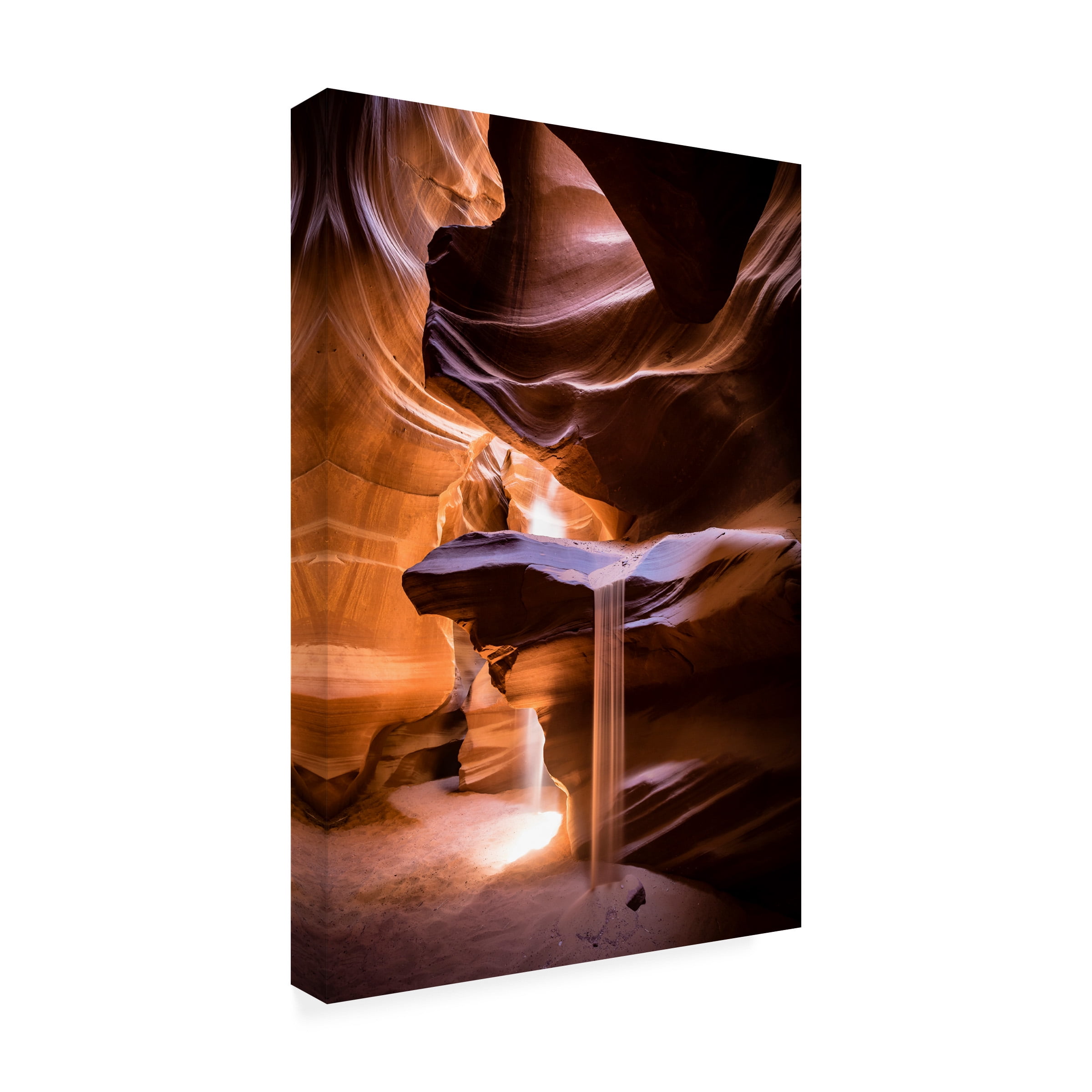 Walde Jansky 'Sand Fall' Canvas Art
