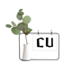 thumbnail image 1 of Citar a verte Marco De Metal Florero De Cerámica Decoración, 1 of 4