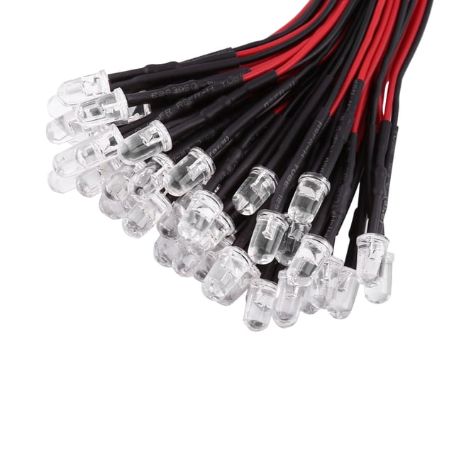 Lente Difusa, 50 Diodos LED Difusos De Varios Colores DC12V, Para Barco Para Coche YLSHRF Light emitting Diode