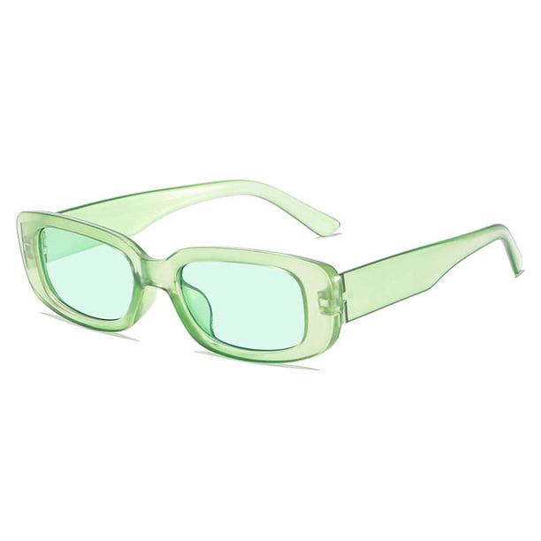 Gafas de sol cuadradas para hombre, gafas de sol rectangulares de diseño pequeñas, lentes negros Retro para hombre, gafas para conducir y pescar UV400