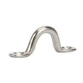 thumbnail image 6 of Pack of 6 Stainless Steel Bimini Boat Top PAD EYE , Eye Straps, Tie Down, Kayak Deck Loops, Tie Down Anchor Point, footman's loop FOR Kayak Canoe Rigging, 6 of 6