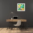thumbnail image 4 of Chariklia Zarris 4x14 White Modern Wood Framed Wall Art Titled - Tectonic IV, 4 of 5