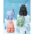 thumbnail image 2 of Mochila Escolar Viaje Para Laptop 15.6 Inch Mochilas Hombre Antirrobo Negro IFORU 30 L, 2 of 8