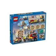 LEGO 60321 City Fire Brigade Building Kit; Multi-Model Playset