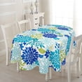 thumbnail image 3 of Oval Tablecloth 60x102in for Oval Table Waterproof Table Cloths for Dining Room Indoor Outdoor Table Cloth, 3 of 6