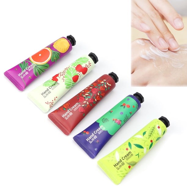 Crema de Manos Loción de Manos Hidratante 5 X 30g Fragancia Tenue Crema Hidratante de Manos Set de Regalo para Mujeres Cuidado de la Piel Loción de Manos Reparadora Y Nutritiva ANGGREK Otros