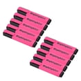thumbnail image 1 of Unique Bargains Highlighter, Broad Point, Pink, 10 Count, 10 Pack, 1 of 6