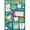 thumbnail image 2 of (Tooth Fairy Time) - KAREN FOSTER Design Autocollant de Scrapbooking Sans Acide Ni Lignine, Tooth Fairy Time, 2 of 3