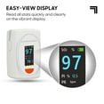 thumbnail image 3 of Sharper Image Finger Pulse Oximeter – Blood Oxygen & Heart Rate Monitor, 3 of 8