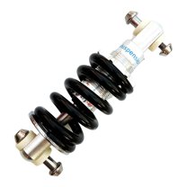 yotijar Bike Rear Shock Absorber Bike Rear Spring for Sports Folding Bike Black 150mm