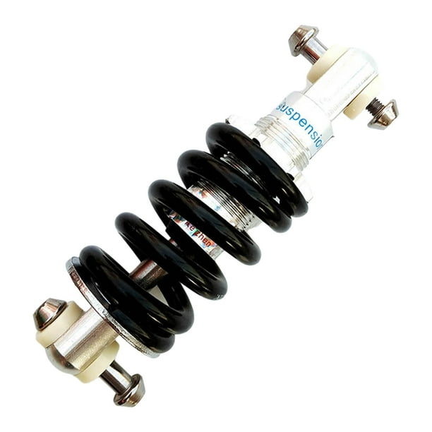 Amortiguador trasero de bicicleta, resorte trasero de bicicleta, suministros duraderos para bicicleta trasera Negro 150mm