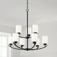 thumbnail image 6 of Capital Lighting 415291BZ-338 Dixon 9 Light 28" Wide Chandelier - Bronze, 6 of 7