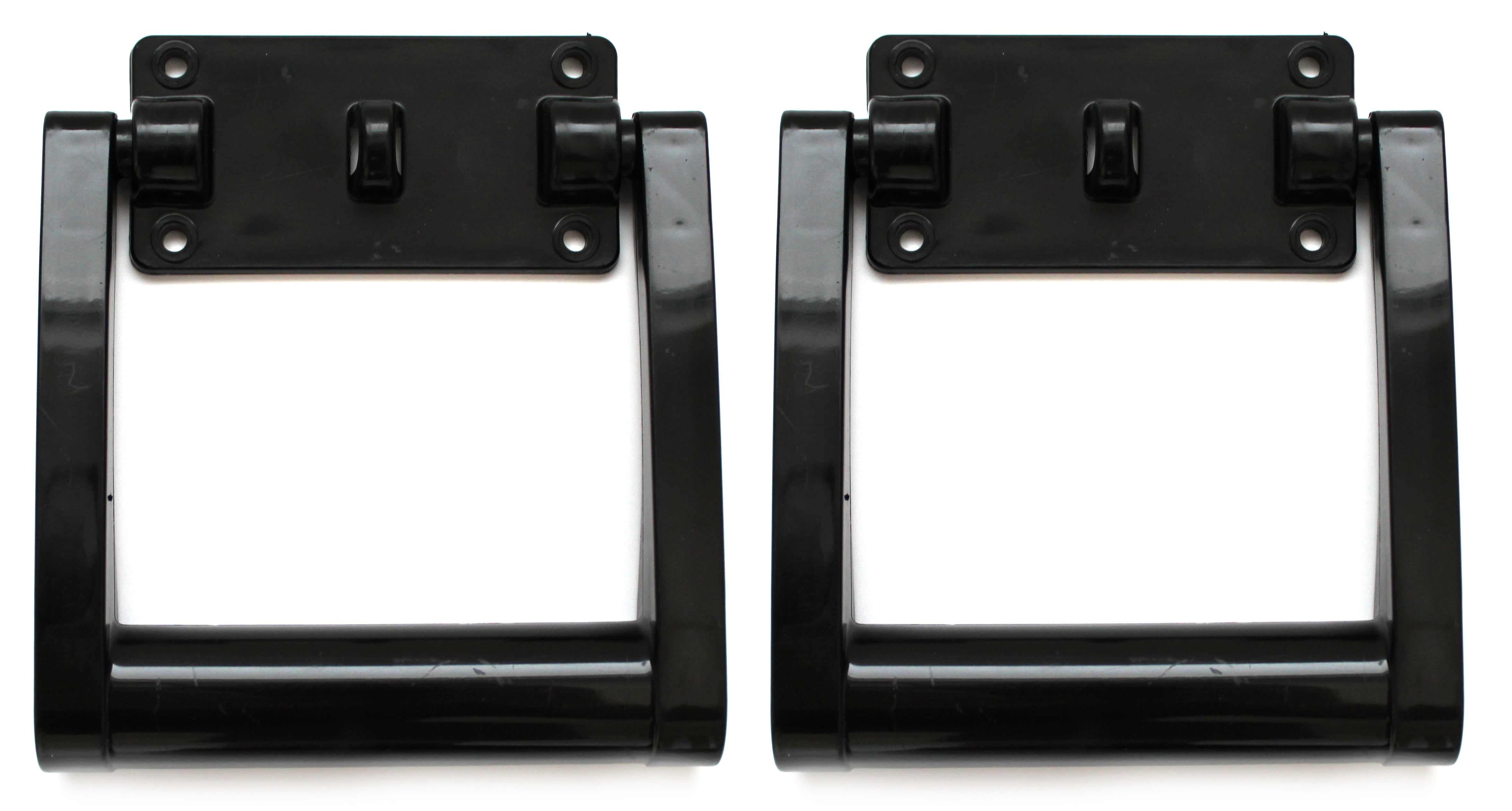 2 Pack Black Aftermarket Plastic Igloo Cooler Replacement Handles