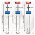 thumbnail image 3 of 18Pcs Twin Needles for Sewing Machine, Double Twin Needles with Plastic Box, for Household Sewing Machine Accessories, 3 of 8