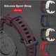 thumbnail image 4 of Matsuzay Silicone Replacement Band Fashionable Durable Smartwatch Adjustable Watch Soft Straps Strap Wrist Watchband Breathable Type11 NO11, 4 of 6