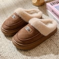 thumbnail image 3 of Zapatillas de algodón para mujer ins invierno interior pareja en casa 2024 nuevas lindas Zapatillas de felpa para uso exterior otoño e invierno, 3 of 5