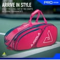 thumbnail image 4 of JOOLA Tour Elite Pro Pickleball Bag (Hot Pink/Blue), 4 of 5