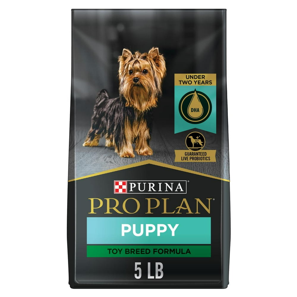 Purina Pro Plan High Protein Toy Breed Puppy Food DHA Chicken & Rice
