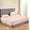 Peach, variant on 800 Thread Count 100% Egyptian Cotton Sheets Split King Size Bed Sheets 5 Piece Sheet Set 18" Deep Pocket of Fitted Sheet Color Purple Solid