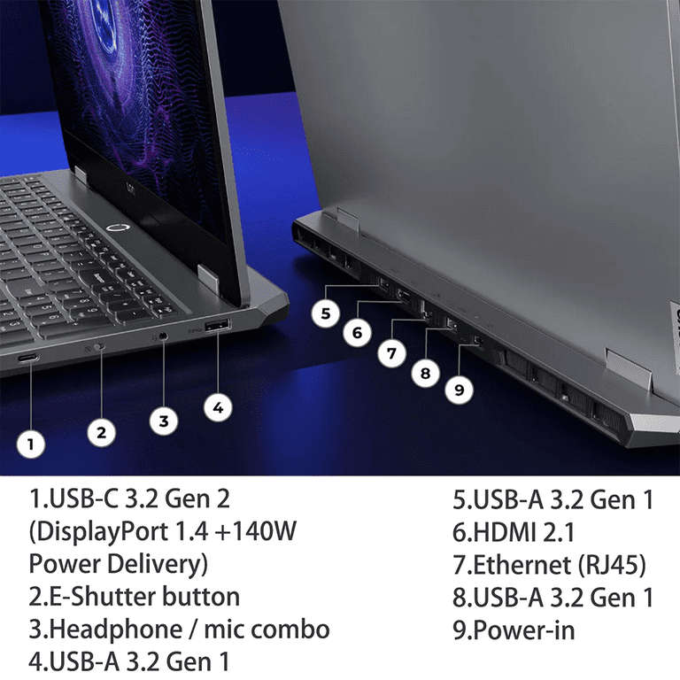 Lenovo LOQ Ryzen RTX 4070 Gaming Laptop, FHD 144Hz, AMD