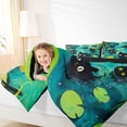 thumbnail image 4 of jejeloiu Kawaii Cartoon Twin Comforter Sets Kids,Magical Kitten Print Bedding Set,Reversible,2 Pieces, 4 of 8