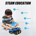 thumbnail image 3 of HAOAN 572 PCS Building Blocks RC Tracked Racer, Remote Control Off-Road Car Building Set, DIY RC Race Building Blocks Car with Power Motors 360°Rotating Stunt, STEM Toys for Boys/Girls 6+ Years Old, 3 of 6