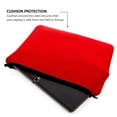 thumbnail image 4 of Pochette de Protection Douce Anti-Rayures pour Tablettes, Ordinateurs Portables, Gadgets, Pochette Résistante à l'Eau, Pochette de Voyage Durable (Rouge-13), 4 of 5