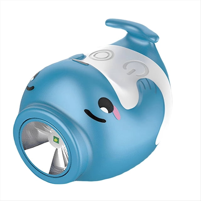 Luces de Bocina para Bicicleta, Lámpara LED de Ballena para Bicicleta con Bocina de 110 Decibelios, Linterna de Alto Brillo, Luz para Ciclismo Nocturno.