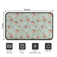 thumbnail image 5 of Pioneer Flower Floral Print Pattern Non Slip Washable Indoor Door Mat, Decorative Entry Rug for Entrance Bedroom Kitchen Bathroom, 30"x17", 5 of 6