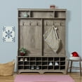 thumbnail image 2 of Simply Daisy Canvas Christmas Stars 28 x 36 in Taupe Laundry Bag, 2 of 3