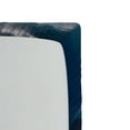 thumbnail image 3 of Ambesonne Nautical Fitted Sheet, Trippy Turtle with a Whale, TwinXL Size, Teal Multicolor, 3 of 3