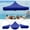 Blue, variant on Up Canopy,Beach Tent with One Push Setup - Easy Outdoor Sun Shade for Events, Parties, Camping - Gazebo with Cover Bag, Silver Coated Top