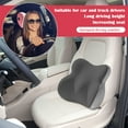 thumbnail image 4 of Chebote Car Neck Pillow And Lumbar Cushion Set, 1 Neck Support + 1 Backrest Cushion For Driving, Office, Travel, Ergonomic Design For Pain Relief, Comfortable Car Headrest & Waist, 4 of 5