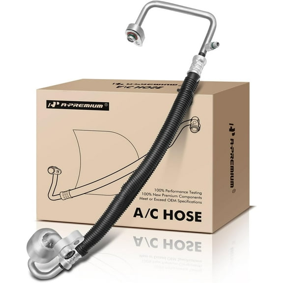 A-Premium A/C Discharge Hose Compatible with Ford Explorer 2013-2019 Police Interceptor Utility 2014-2019 V6 3.5L Turbocharged