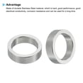 thumbnail image 4 of M12 Stainless Steel Spacers, 2 Pcs Metal Spacer Stainless Steel 12.2mm ID x 16mm OD x 4mm L for 1/2" or M12 Screw, 4 of 5
