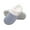 Light blue, variant on Luxalzxs Womens Slip on Fuzzy House Slippers Memory Foam Slippers Scuff Outdoor Indoor Warm Plush Bedroom Shoes with Faux Fur Lining