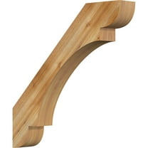 6"W x 38"D x 38"H Olympic Rough Sawn Knee Brace, Western Red Cedar