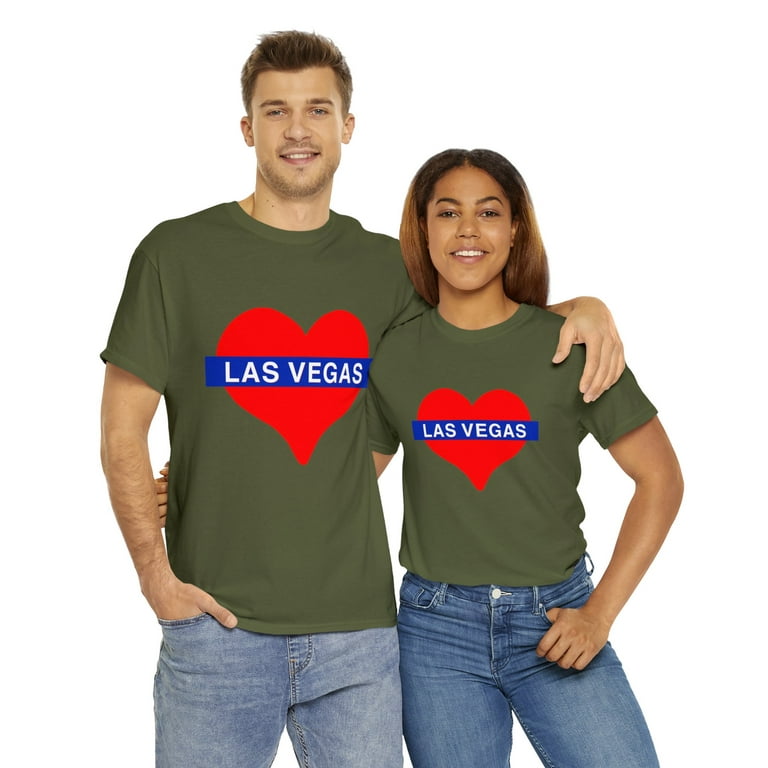  I HEART LOVE LAS VEGAS NEVADA T-Shirt : Sports & Outdoors