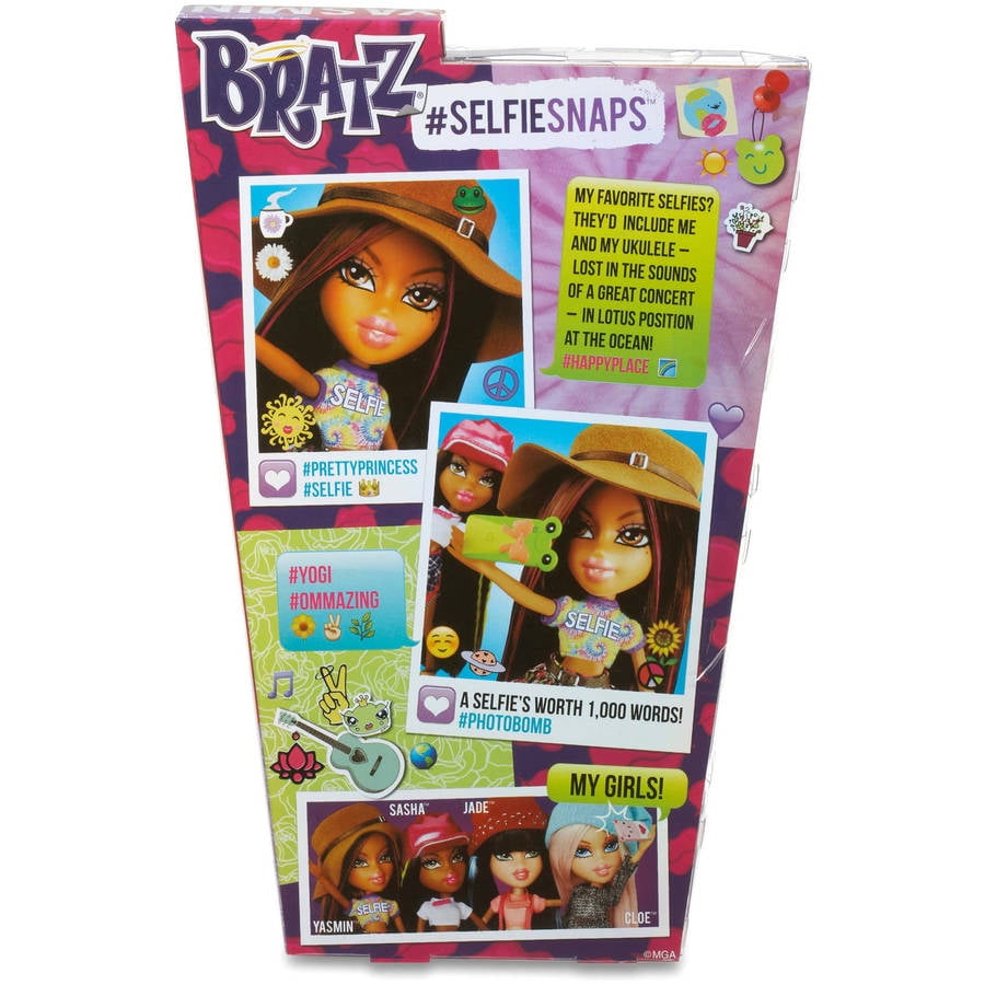 Bratz Brandclub Bratz SelfieSnaps Doll Yasmin Great Gift for Children Ages 6 7 8