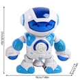thumbnail image 3 of Toys Baby Toys Dance Robot Electric  Light Music 360 ° Stunt Rotation Multiple Dance Movements Sensing Cool Light Effect, 3 of 5