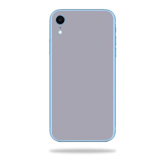 MightySkins APIPHXR-Solid Gray Skin Decal Wrap for Apple iPhone XR Sticker - Solid Gray