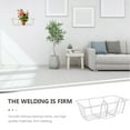 thumbnail image 3 of Weiweiguan 1Pc Rustproof Flowerpot Holder Decorative Hanging Plant Rack Railing Flower Rack, 3 of 6