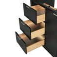 thumbnail image 6 of ARIEL Milan 54 Inch Single Sink Base Cabinet in Black, 6 of 7