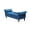 #2 Blue-Velvet, variant on Modern Cotton Linen End of Bed Storage Bench with Rolled Arms, Pull-Up Upholstered Storage Ottoman Bench with Solid Wood Legs for Bedroom Living Room