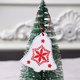 thumbnail image 4 of CHAO 12 Piezas Árbol de Navidad (4 Estilos) Decoraciones Colgantes de Árbol de Navidad de Madera con Cordel Adornos Creativos para Fiesta de Bricolaje de Feliz Navidad, 4 of 5